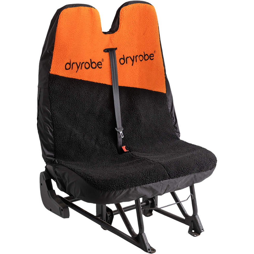 Housse Double Pour Sièges De Voiture 2026 « Dryrobe » DRDCSC - Black / Orange